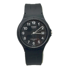 CASIO 卡西歐 輕巧靜音日期顯示指針錶 MW-59-1B