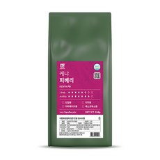 1Kg Coffee 肯亞PB單品咖啡豆, 334g, 1包, 無研磨咖啡豆