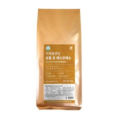 1Kg Coffee Cafe Blending義式濃縮綜合咖啡豆 清爽風味, 無研磨咖啡豆, 1包