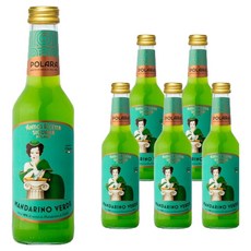 AnticaRicettaSiciliana Polara 西西里曼達林綠色氣泡飲, 6個, 275ml