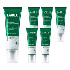 LABO-H 強健髮根診所頭皮清潔劑, 6個, 208g