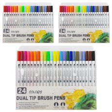 Dong-A PMS Dual Tip Live Callicolor Maca, 24 種顏色, 3組