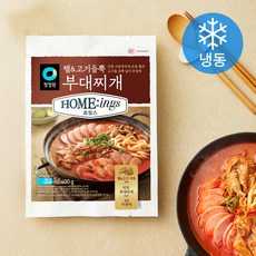 호밍스 햄&고기듬뿍 부대찌개 2~3인분(냉동), 1개, 600g