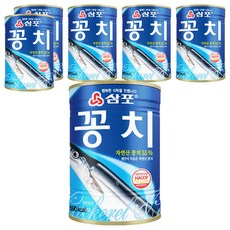 삼포 깨끗이 다듬은 꽁치, 400g, 6개