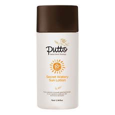 putto 水潤防曬乳液 SPF50+ PA++++, 1罐, 70ml