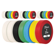 達達彩虹膠帶 20mm x 20m 7 包, 4套, 混合顏色