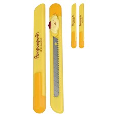 buyhearts 口袋美工刀 P-PPCT 小, 3個, 布丁狗