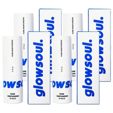 Glowsoul Pure Moisture保濕潤唇膏 4.3g, (無色/無味), 4個