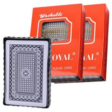 塑膠王牌一張, 混色, 3個