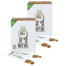 어니스트 코코넛 MCT오일 C8 C10 40p, 400ml, 2개