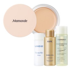 마몽드 하이커버 크림 코렉터 7g + 아모레퍼시픽 기초케어 3종, 3호 뉴트럴 그린, 1세트