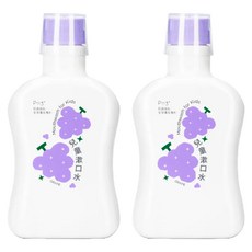 oh care 歐克威爾 兒童漱口水 葡萄, 350ml, 2瓶