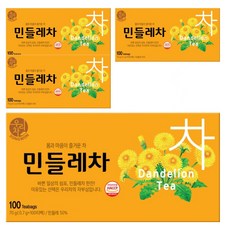 우리차 민들레차, 700mg, 100개입, 4개