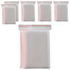 咪咪購物 夾鏈袋 透明 100個 6包, 11號(26 x 38cm)