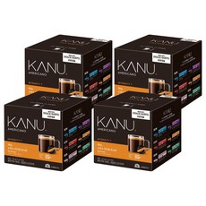 카누 돌체구스토 호환 캡슐커피 스무스 미디엄 로스트, 7.5g, 16개입, 4개