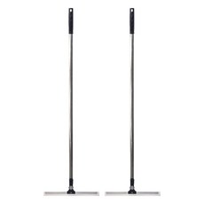 월드크린 블랙 실리콘 스퀴즈 + 스텐봉, 2개