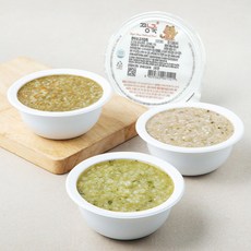 짱죽 이유식 중기 한우죽1 200g x 4종 세트 8개월부터 (냉장), 800g, 1세트