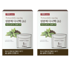 생활을그리다 생분해 다시백, 소(S), 100개입, 2개