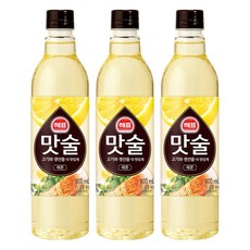 해표 맛술, 800ml, 3개