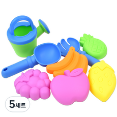 오즈토이 해피샌드 미니 모래놀이 세트, 혼합색상, 134g, 5세트