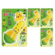 포켓몬스터 LED 불빛 팽이, 랜덤 발송, 4개