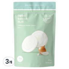 LaBalance 高蛋白餅乾 洋蔥口味, 3個, 40g