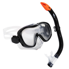 XBLUE XBL-1501-BLUE X Blue Junior Mask 呼吸管套組, 黑色