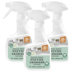 do it 多益得 ALL Clean 潔廁清香噴霧 除臭 抑制細菌, 尤加利, 360ml, 3瓶