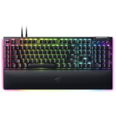 Razer 鍵盤 V4 Pro 綠軸 機械式 RGB幻彩遊戲鍵盤, 黑寡婦蜘蛛幻彩版, 黑寡婦蜘幻彩版, 1台