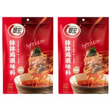 翠宏 缽缽雞用調味料, 2個, 208g