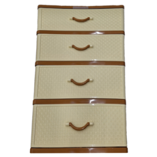 KEYWAY 聯府 特大佐藤四層櫃 附輪 JL-840 540 x 475 x 978mm, 單一顏色, 4層