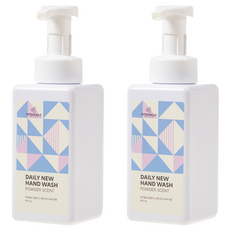 VITAHALO Daily New 泡泡洗手慕斯 爽身粉香, 490ml, 2瓶