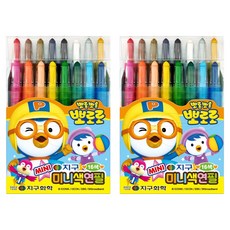 Color Pencil 旋轉蠟筆, 2個, 16色