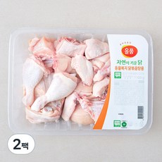 올품 동물복지 인증 닭볶음탕, 1100g, 2개