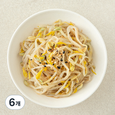 집반찬연구소 숙주나물무침, 90g, 6개