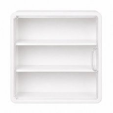 壁掛公仔展示盒 A0020-3 月光白, 1個