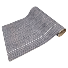 半島良品 5.0科技皮吸水防油地墊 長款, NP 小格紋深灰, 1個