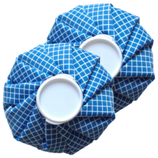 Starium 冷熱敷冰袋 熱敷包 藍色 中款, 2個