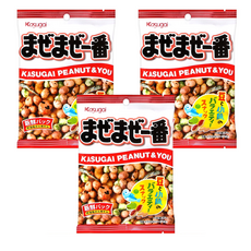 Kasugai 春日井 魚干什錦豆果子, 63g, 3包