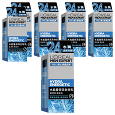 L'OREAL PARIS 巴黎萊雅 水能量保濕全效乳 男士保養 超清爽, 50ml, 6瓶