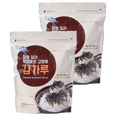 예맛 잘게 잘라 향이 좋은 고명용 김가루, 200g, 2개