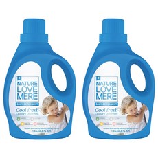 네이쳐러브메레 친환경 유아세제 쿨 프레쉬, 1.8L, 2개