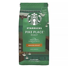STARBUCKS 星巴克 派克市場烘焙咖啡豆, 咖啡豆(無研磨), 200g, 1包
