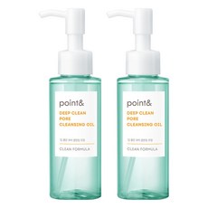 point&. 深層清潔毛孔卸妝油, 100ml, 2瓶