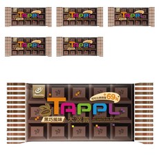 77 大波露 黑巧風味 可可比例增加69%, 40g, 6包