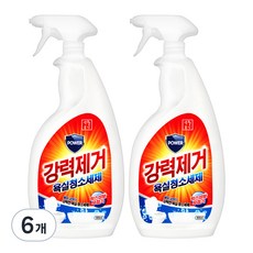 Saenghwalgongsik 強力去除浴室清潔劑, 6個, 600ml
