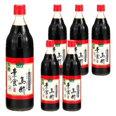 KOKUMORI 穀盛 素食烏醋 小, 600ml, 6瓶