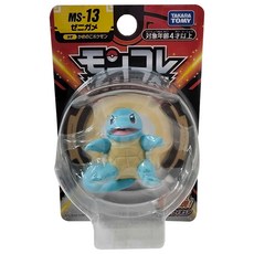 TAKARA TOMY 寶可夢 傑尼龜 MS-13 兒童玩具模型 組裝玩具, 1組