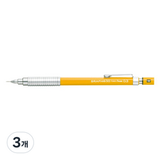 펜텔 그래프 600 샤프 PG603-F, 0.3mm, 3개