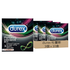 durex 杜蕾斯 飆風碼保險套, 3個, 10盒
